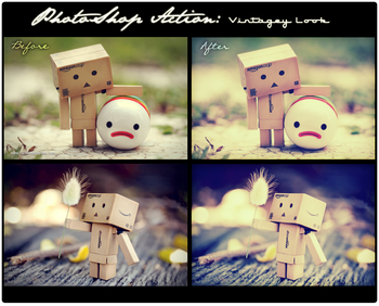 Vintage Effect Photoshop Action