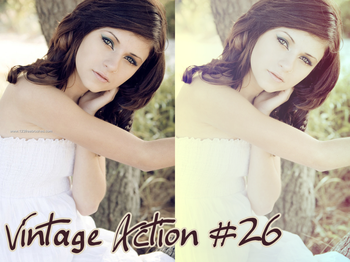 Vintage Effect Photoshop Action