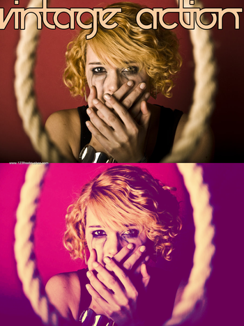 Vintage Effect Photoshop Action
