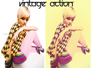 Vintage Effect Photoshop Action