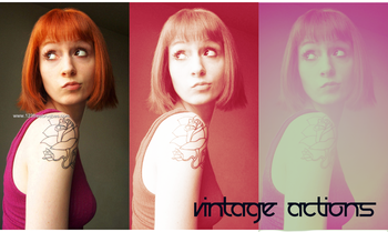 Vintage Effect Photoshop Action