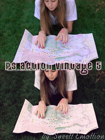 Vintage Effect Photoshop Action