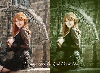 Vintage Look Effect Photoshop Action