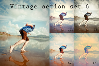 Vintage Set Effect Photoshop Action