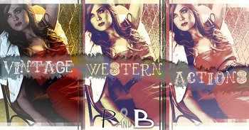 Vintage Western Effect Photoshop Action