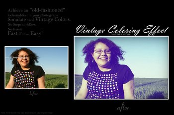 Vintageize Effect Photoshop Action