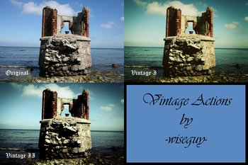 Vintages Effect Photoshop Action