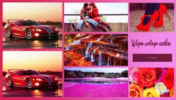 Warm Colour Effect Photoshop Action