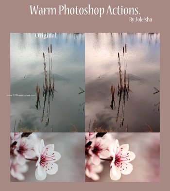 Warm Effect Photoshop Action