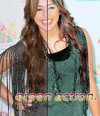 We Love Green Effect Photoshop Action