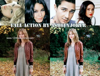What A Fall Effect Photoshop Action