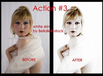 white skin effect photoshop action