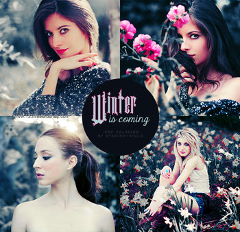 Winter Is Coming Psd Coloring By Starvedsouls Effect Photoshop Action