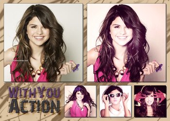 WITH YOU effect photoshop action