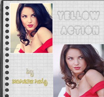 Yellow Effect Photoshop Action