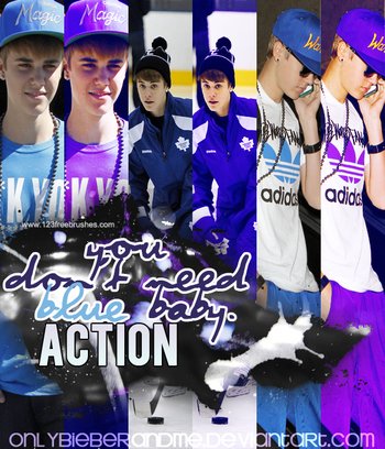 You Dont Need Blue Baby Photoshop Action