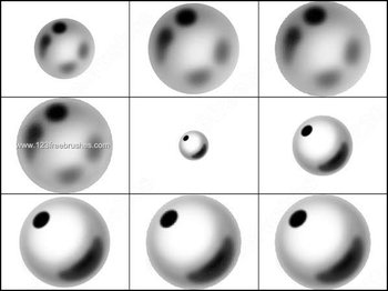 Bubble Brushes for Photoshop Free Download