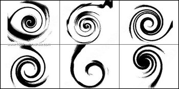 Free Grunge Swirls Brushes