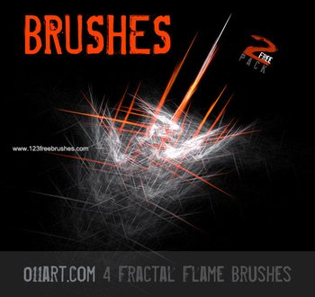 Fractal Flame Brushes Free