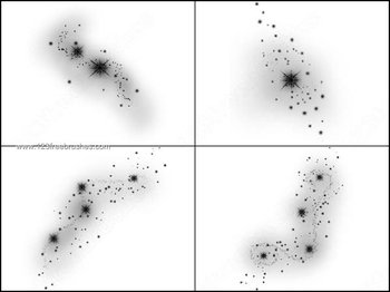 Sparkles Stars Photoshop Free Brushes