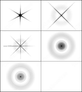Free Flare Photoshop Brushes