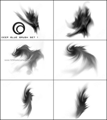 Abstract Lighting Brushes Set
