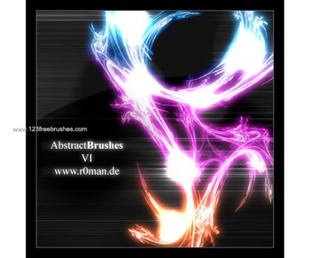 Download Free Abstract Brush Set – 3