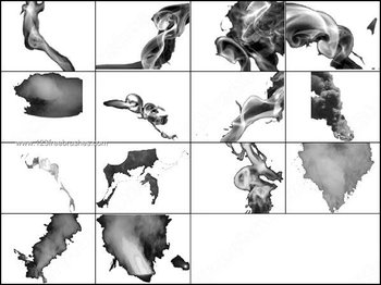 Sets of Smoke Free Photoshop Brushes