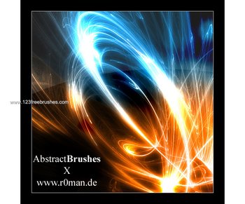 Free Abstract Brush Set – 10