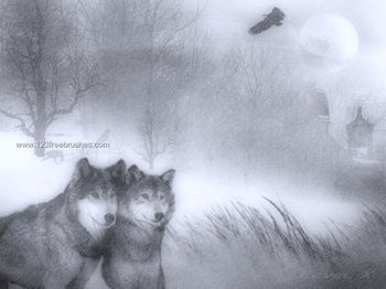 Wolf Photoshop Brushes Free