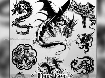 Free Dragon Brushes