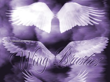 Free Wings Photoshop CS2 Brushes