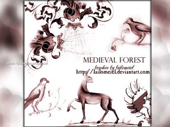Medieval Forest Brushes