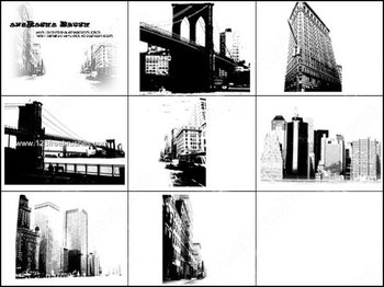 Buildings Brushes for Photoshop