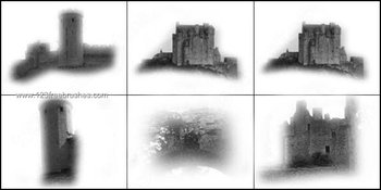 Free Castle Photoshop Brushes