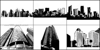 Cityscape and Skyline Brushes Free