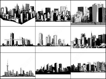 Cityscape and Skyline Free Photoshop Brushes