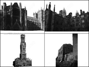 Old Building Brushes Photoshop