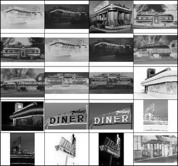 Building Photoshop Brushes – Diner – Hotel
