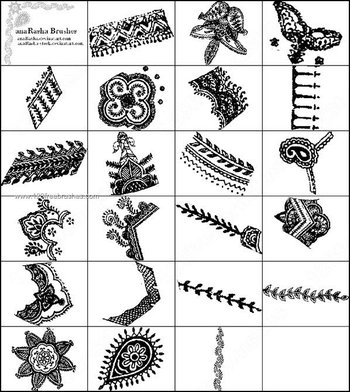 Henna Designs Brushes Free