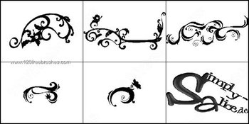 Free Swirl Photoshop Brushes Download