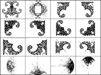 Fancy Decorative Photoshop Brushes