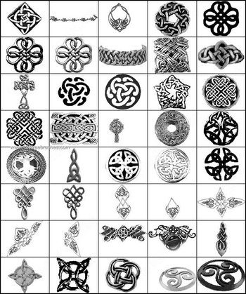 Celtic Knot Photoshop Brushes Free