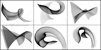 Flowing Lines Brushes Photoshop
