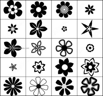 Flowers Free Photoshop Brushes