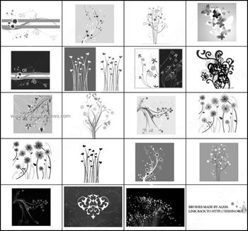 Ornaments Photoshop Brushes