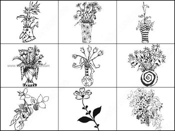 Garden Flowers Photoshop Brushes