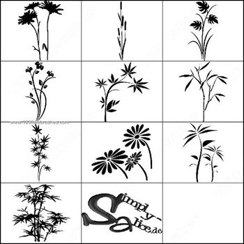 Photoshop Brushes Free Flowers