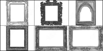 Decorative Photo Frames Brushes Photoshop