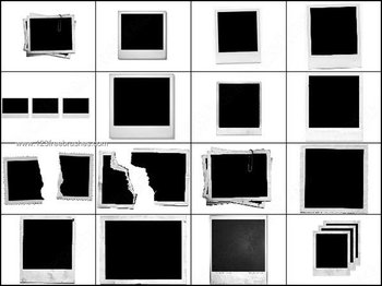 Polaroid Picture Frame Brushes